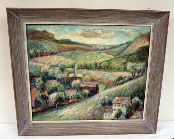 WILLIAM STODDARD LOUGHRAN OIL ON BOARD (1 of 5)