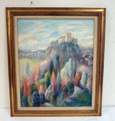 WILLIAM STODDARD LOUGHRAN OIL ON BOARD (1 of 5)