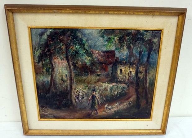 WILLIAM STODDARD LOUGHRAN OIL ON CANVAS (1 of 4)