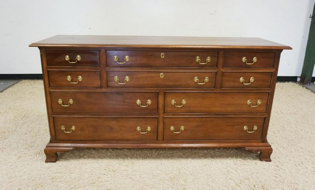 STICKLEY MAHOGANY LOW CHEST (1 of 4)