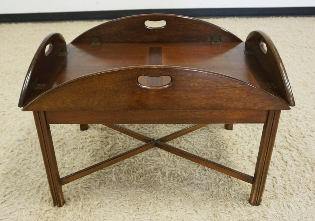 MAHOGANY BUTLERS TABLE (1 of 2)