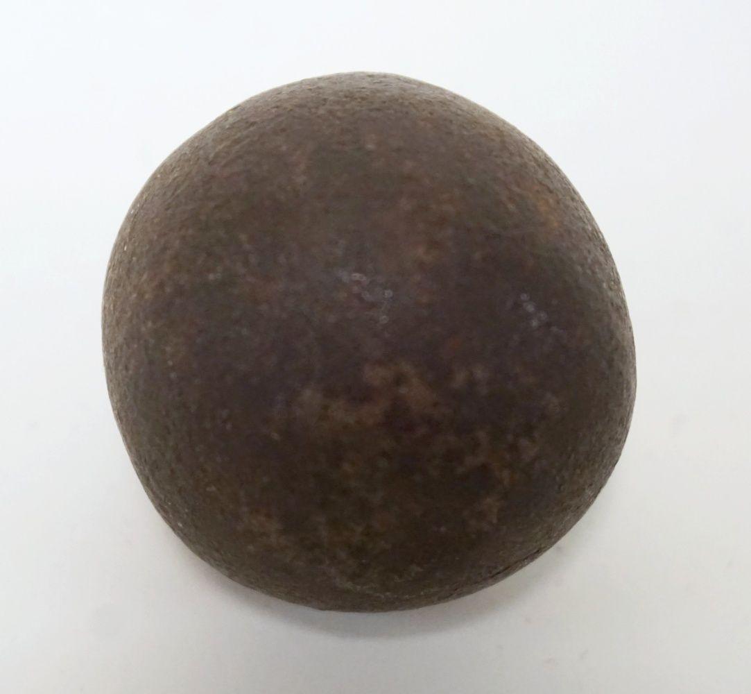 SHOT GUN CANNON BALL: SHOT GUN CANNON BALL, APPROXIMATELY 1 1/2 IN