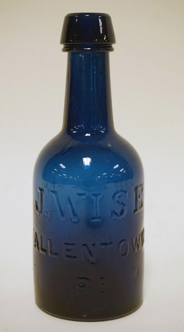 ANTIQUE BEER BOTTLE J WISE (1 of 5)