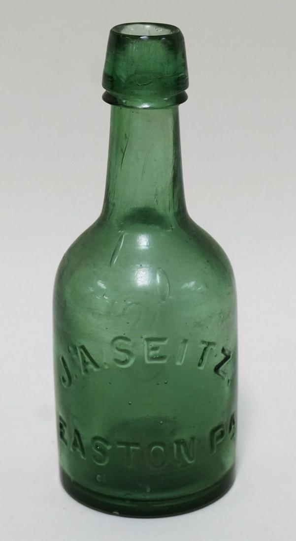 ANTIQUE BEER BOTTLE JA SEITZ (1 of 6)
