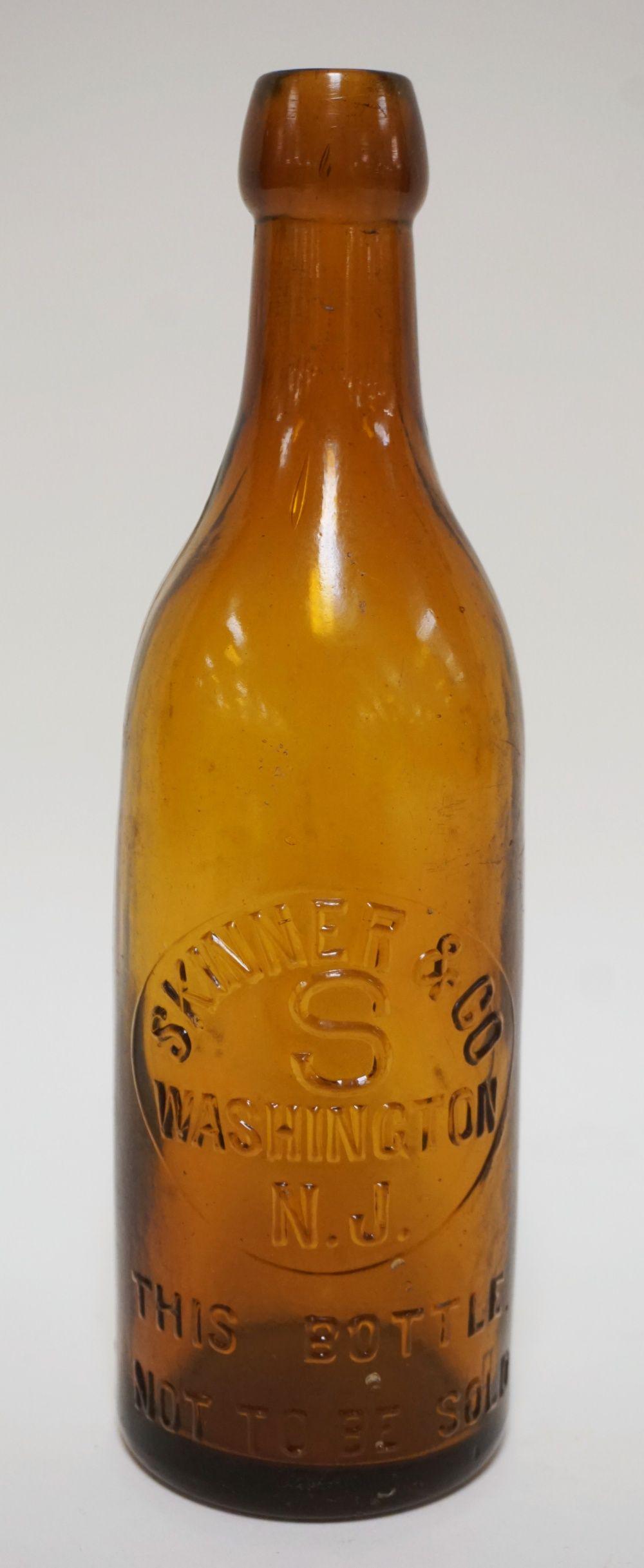 ANTIQUE BEER BOTTLE SKINNER & CO (1 of 5)