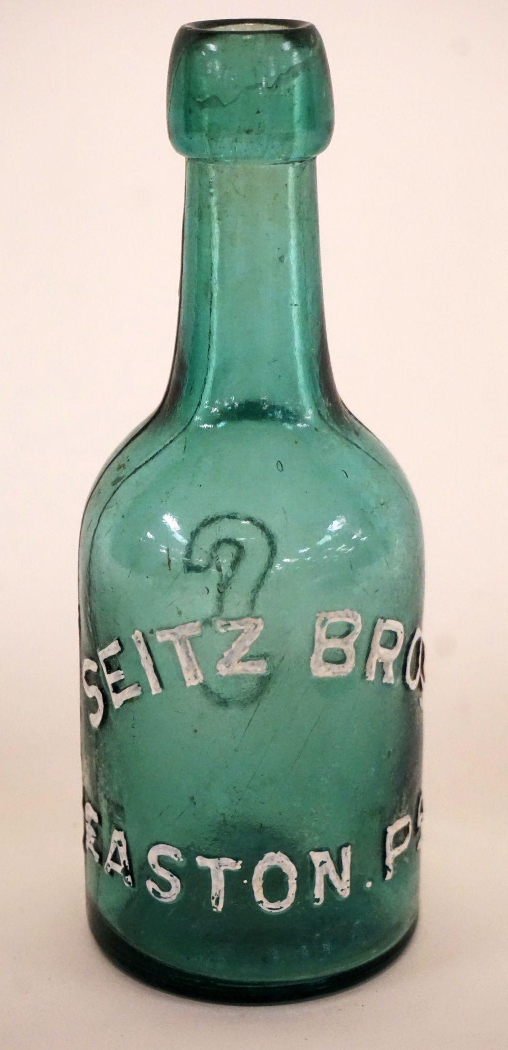 ANTIQUE BEER BOTTLE SEITZ & BRO (1 of 6)