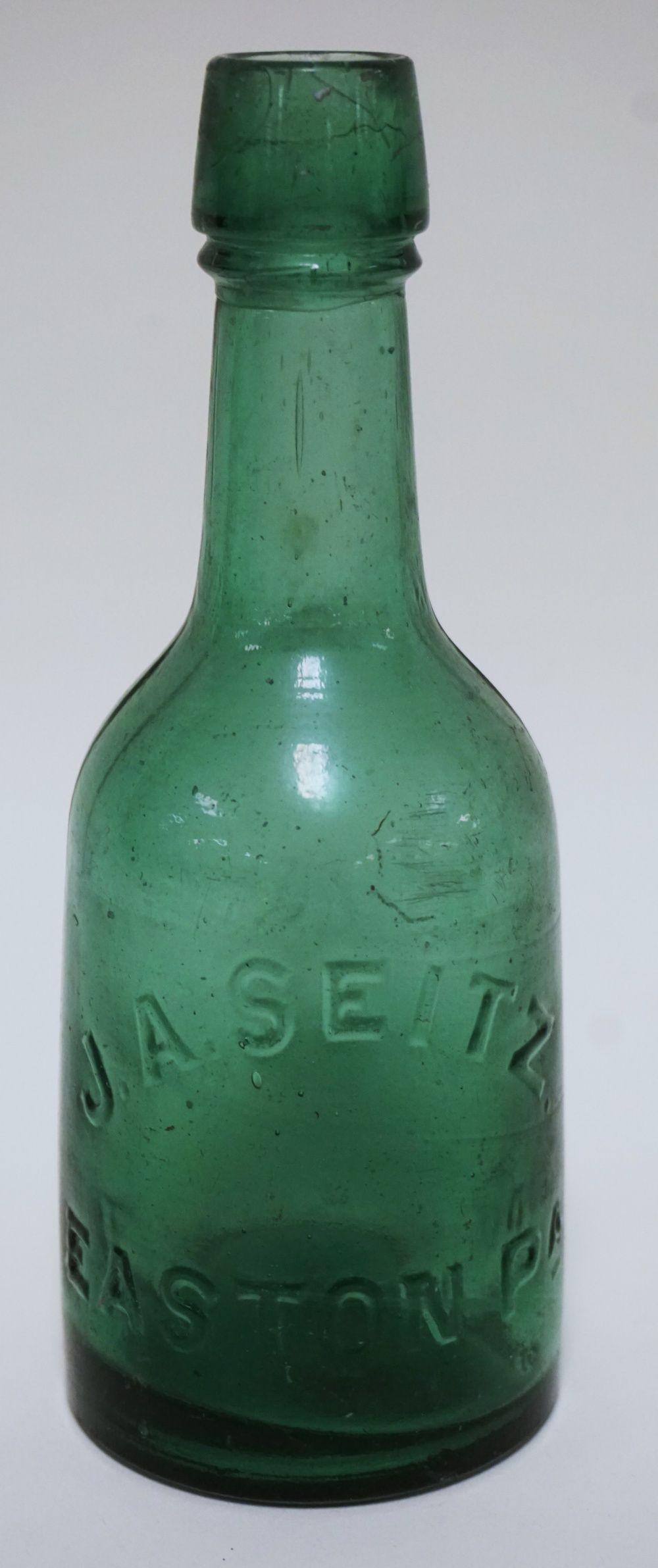 ANTIQUE BEER BOTTLE JA SEITZ (1 of 6)