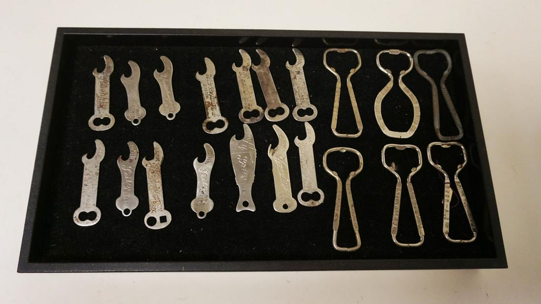 ANTIQUE BEER BOTTLE ADVERTISING BOTTLE OPENERS (1 of 7)