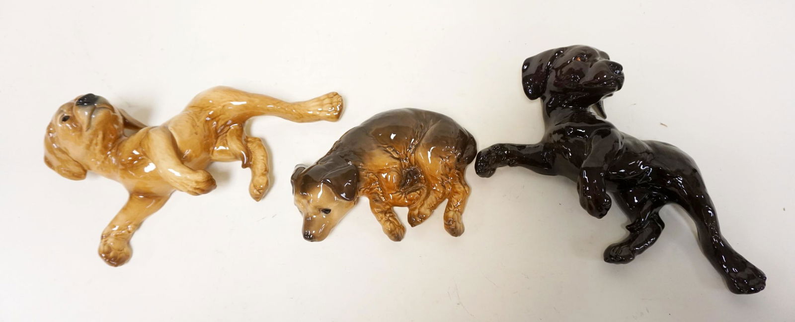 GOEBEL LARGE DOGS: GOEBEL LARGE DOGS, LOT OF 3