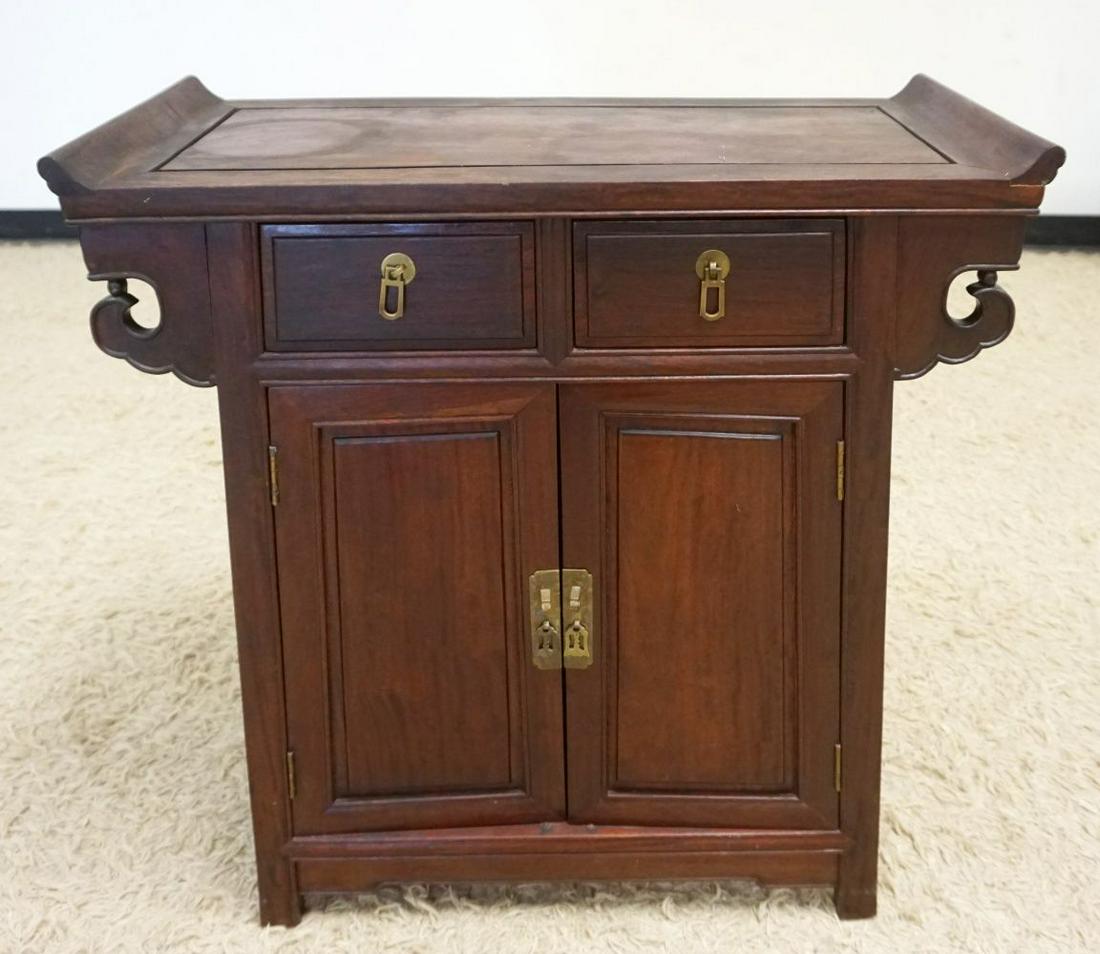 ASIAN 2 DOOR 2 DRAWER STAND (1 of 4)