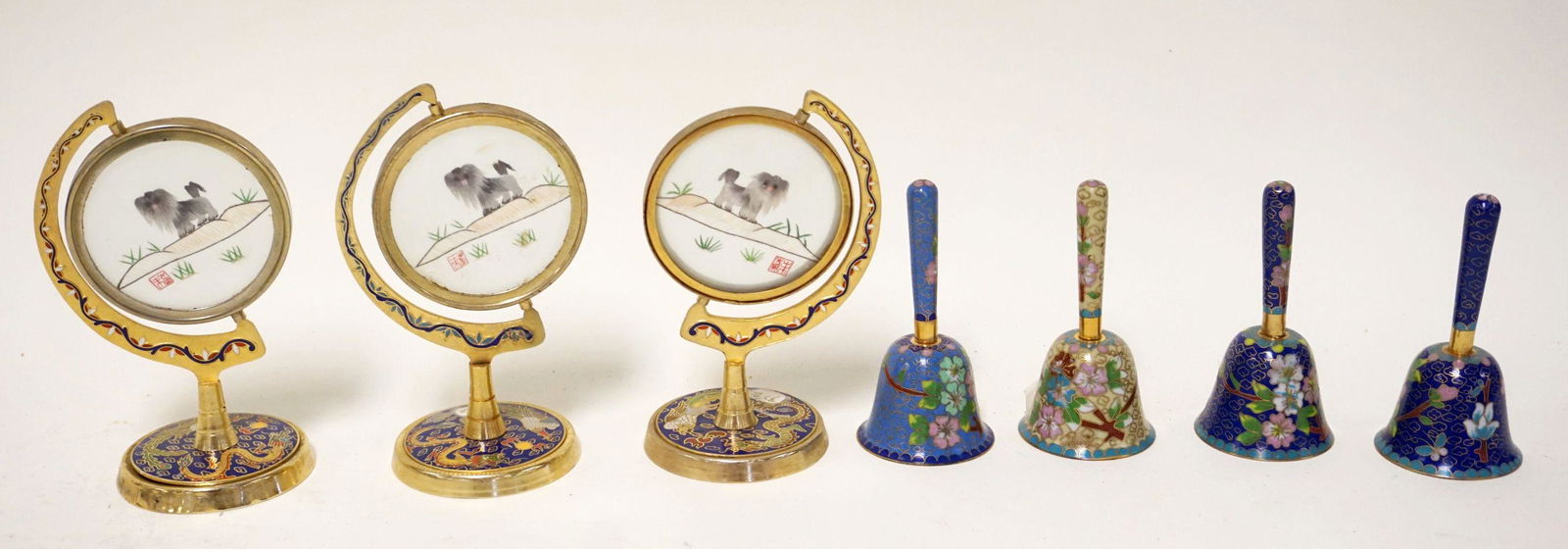 LOT OF ASSORTED CLOISONNE ITEMS (1 of 3)