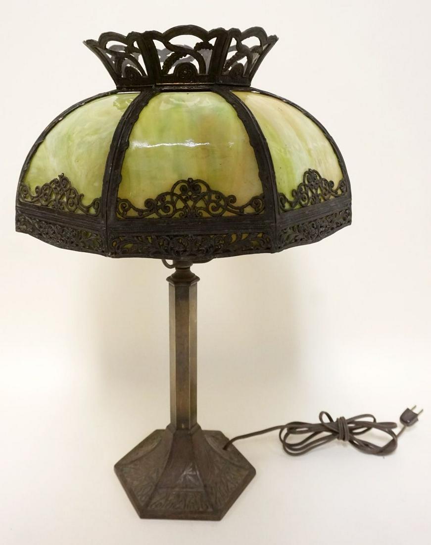 ANTIQUE TABLE LAMP (1 of 3)