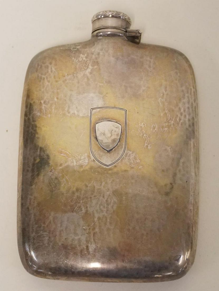 STERLING HIP FLASK (1 of 4)