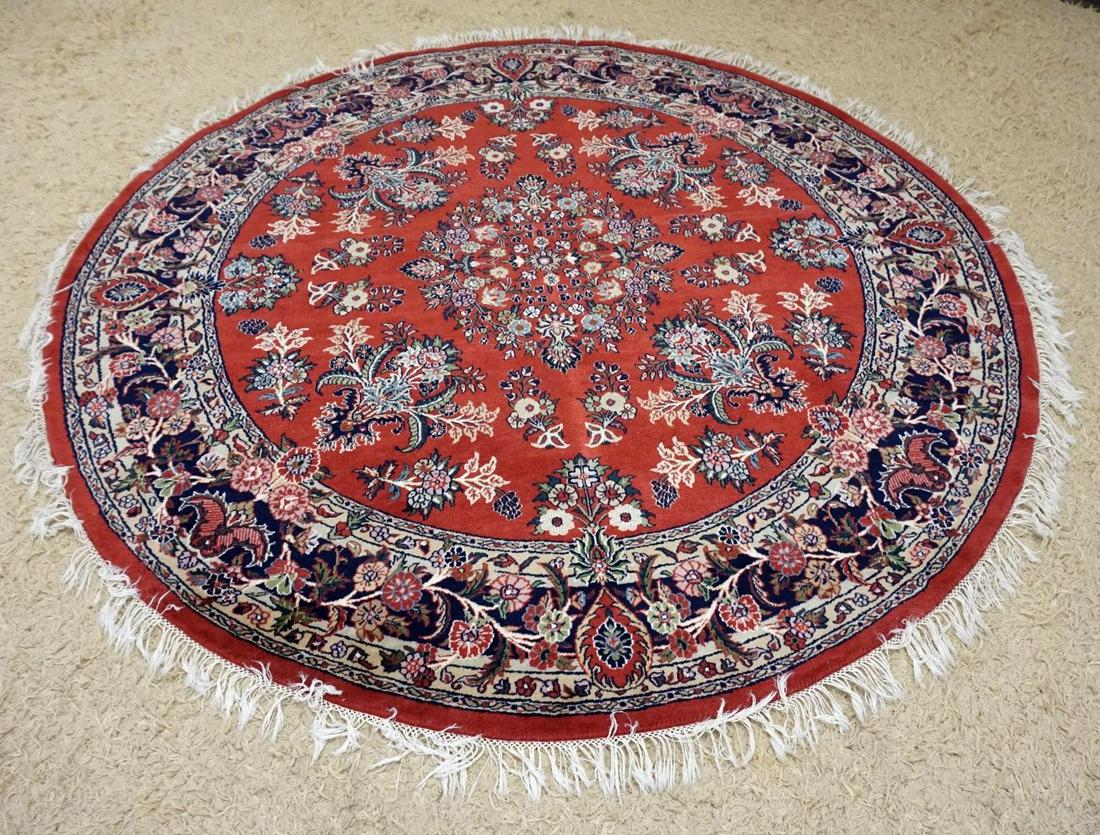 PERSIAN ROUND RUG (1 of 4)