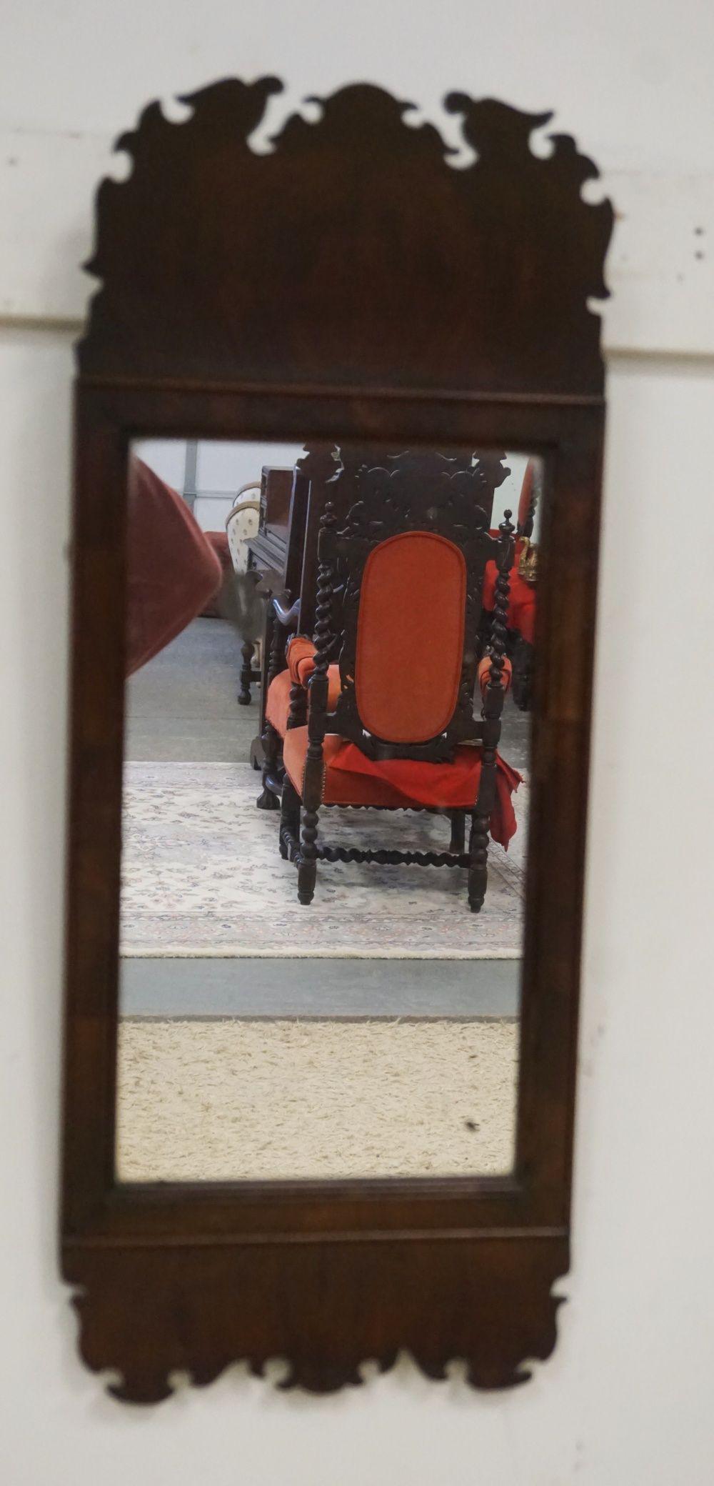 ANTIQUE CHIPPENDALE MIRROR (1 of 4)