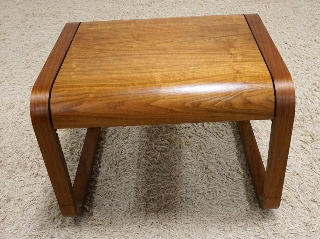 MCM MUELLER BENTWOOD END TABLE (1 of 3)