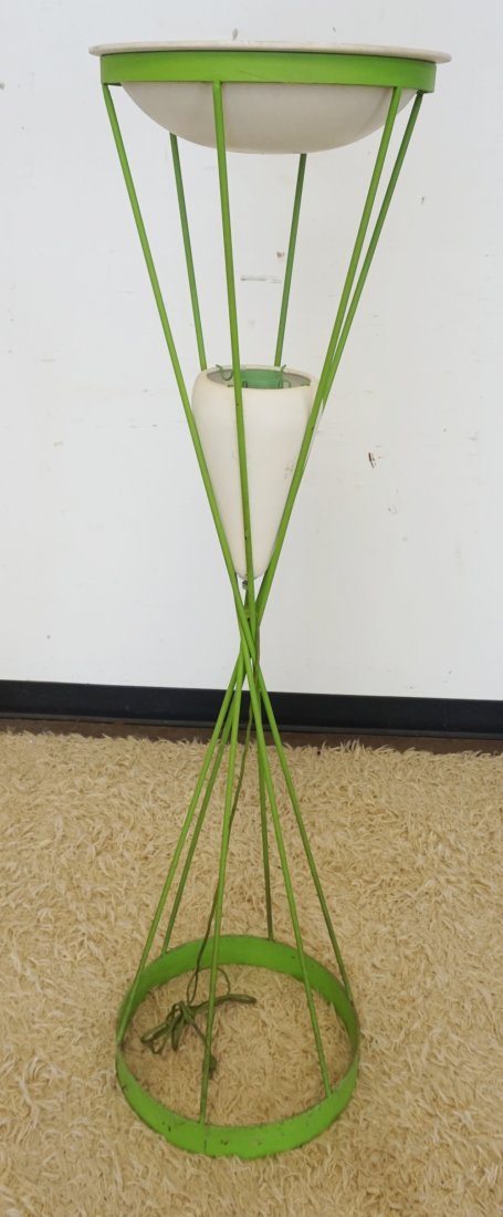 MCM FLOOR LAMP: MIDCENTURY MODERN FLOOR LAMP, APPROXIMATELY 57 IN HIGH