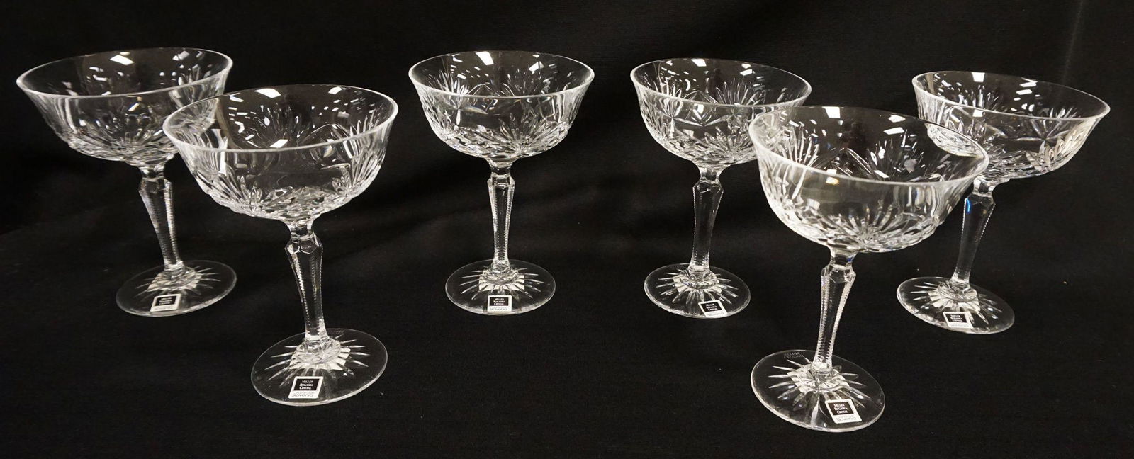 LOT OF 6 MILLER ROGASKA CRYSTAL (1 of 2)