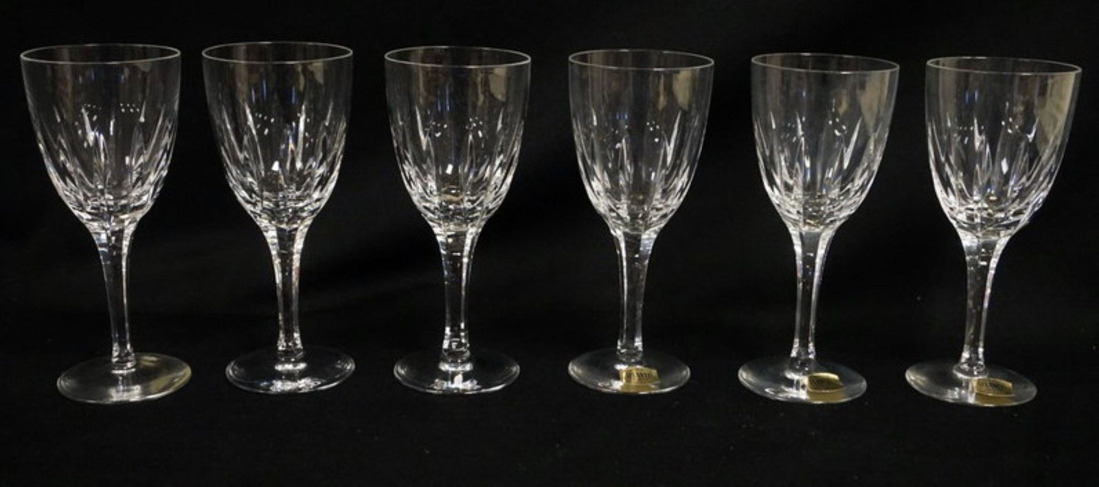 ATLANTIS CRYSTAL: ATLANTIS CRYSTAL, SET OF 6, 7 IN H CASTELO WINE GLASSES
