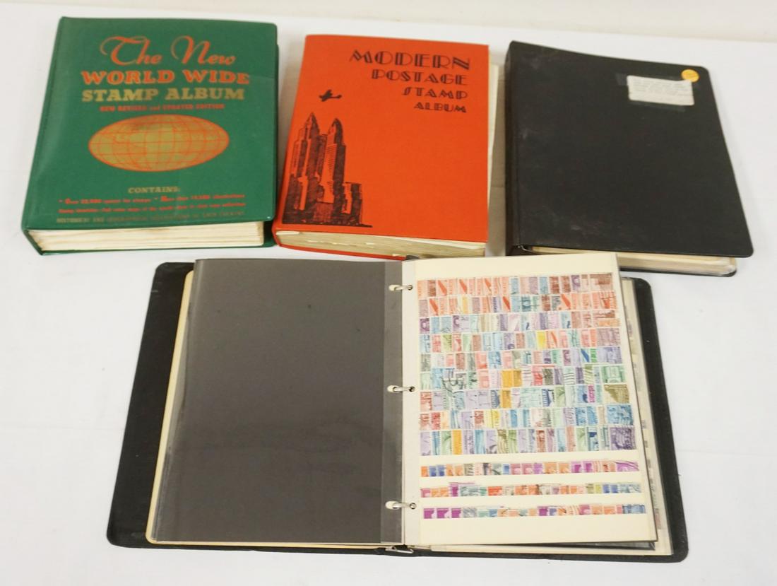 LOT OF POSTAGE ALBUMS (1 of 20)