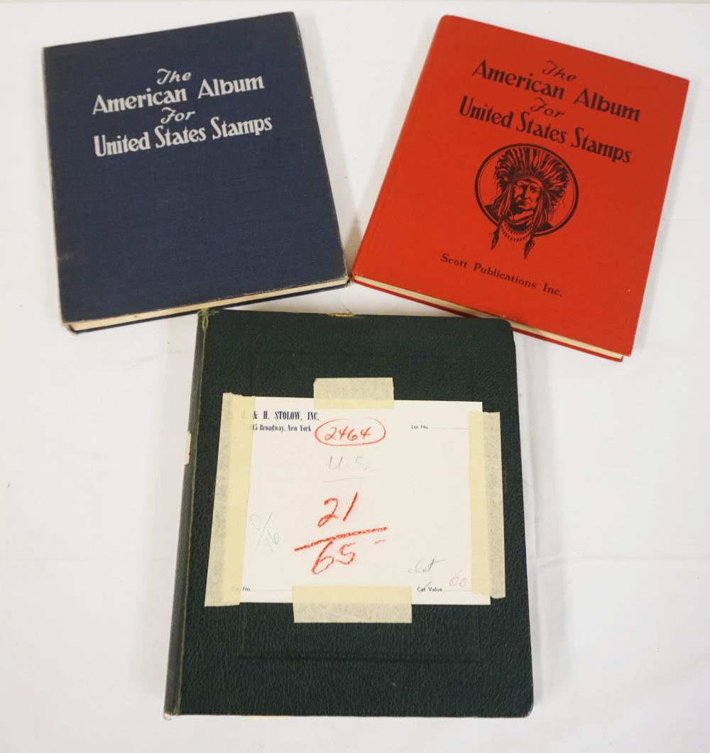 LOT OF USA POSTAGE STAMP ALBUMS (1 of 20)