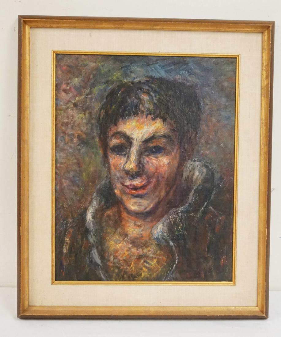 OIL PAINTING ON ARTIST BOARD (1 of 3)