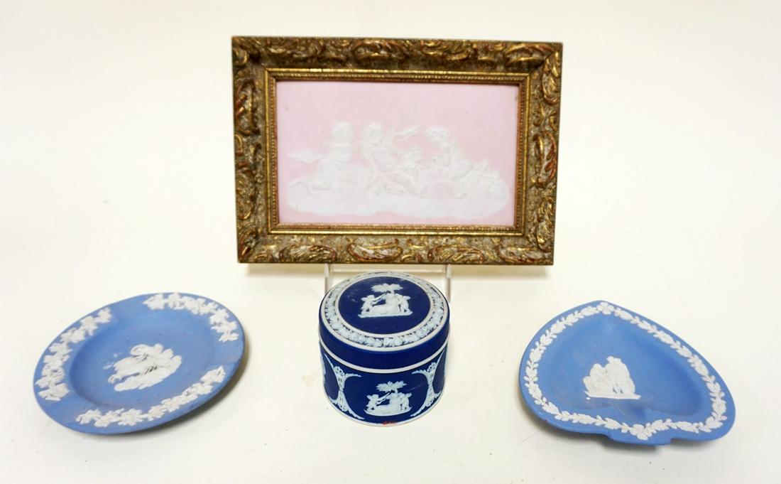 4 PIECE LOT OF WEDGWOOD & LIMOGES (1 of 4)