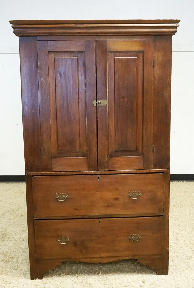 PRIMITIVE PINE LINEN PRESS (1 of 4)