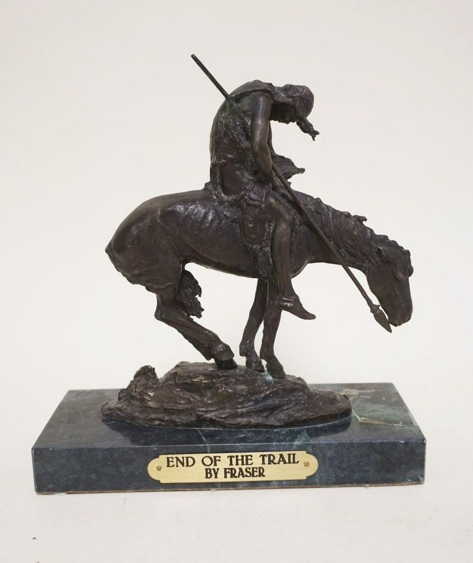 JAMES FRASER BRONZE *END OF TRAIL* (1 of 2)