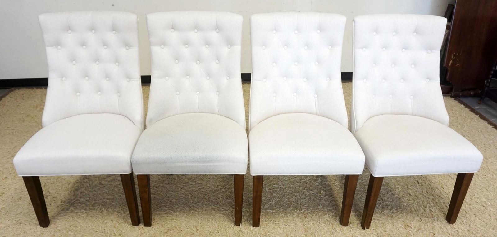 TIMBER INDUSTRIES UPHOLSTERED SIDE CHAIRS (1 of 2)