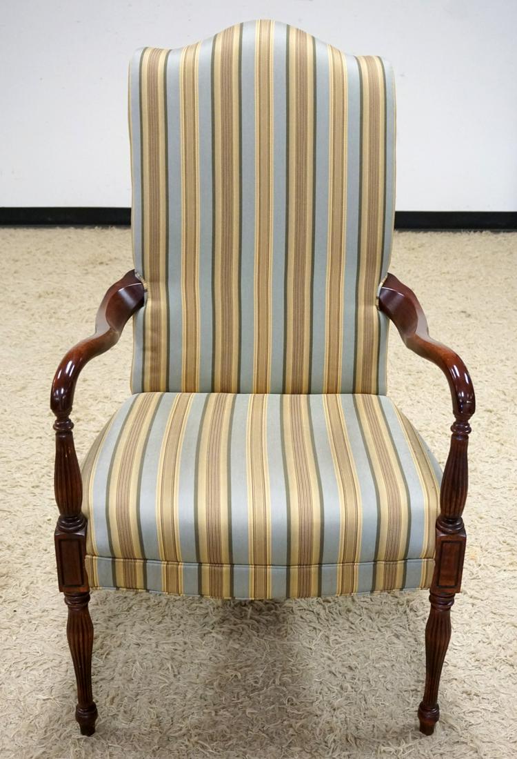 UPHOLSTERED ARMCHAIR: UPHOLSTERED ARMCHAIR