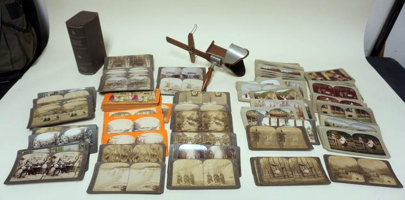 STEREOSCOPE VIEWER W/CARDS (1 of 5)