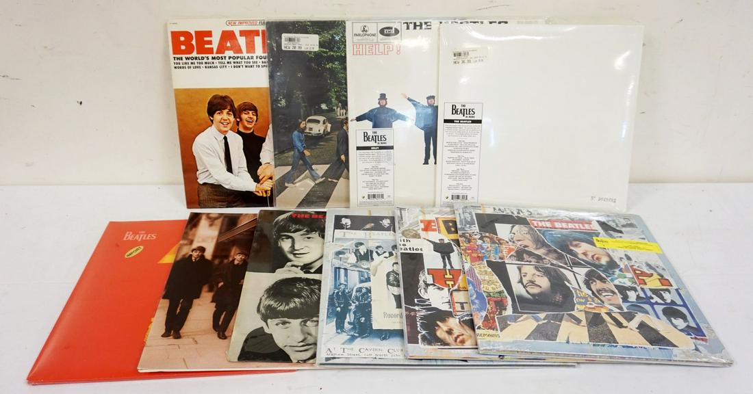 LARGE LOT OF BEATLES ALBUMS (1 of 5)