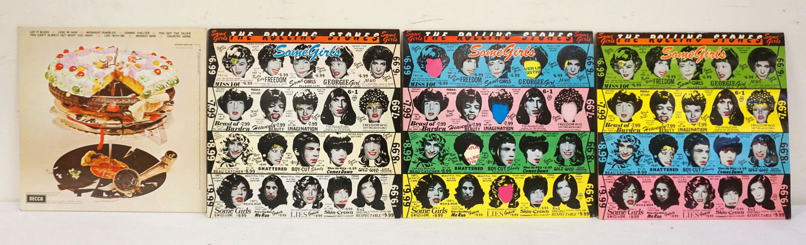 4 ROLLING STONES VINYL ALBUMS (1 of 6)