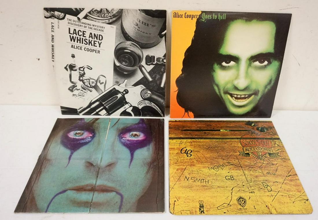 4 ALICE COOPER VINYL ALBUMS (1 of 4)