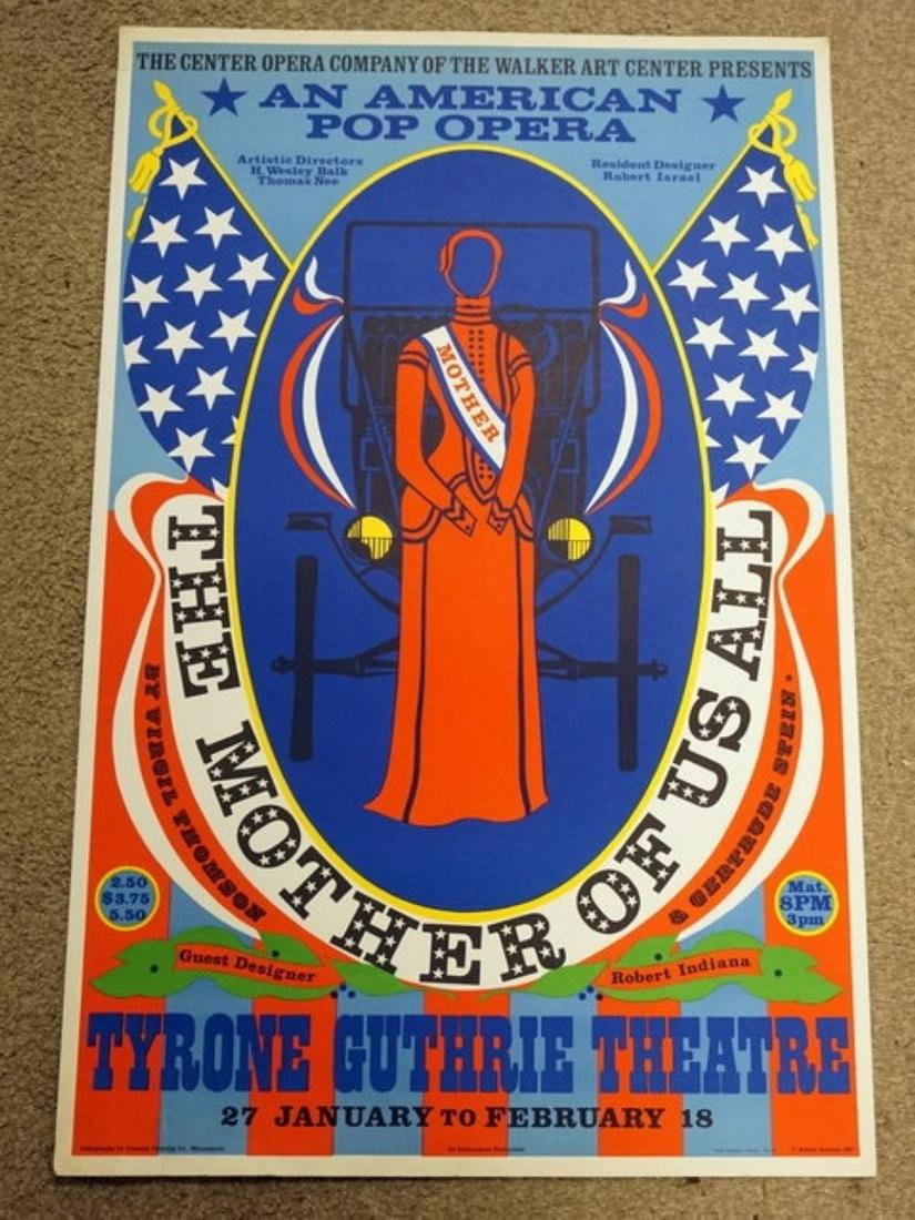 1967 GERTRUDE STEIN POSTER THE MOTHER OF US ALL (1 of 3)