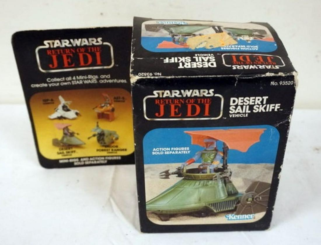 STAR WARS DESERT SAIL SKIFF KENNER 1983: STAR WARS DESERT SAIL SKIFF KENNER 1983
