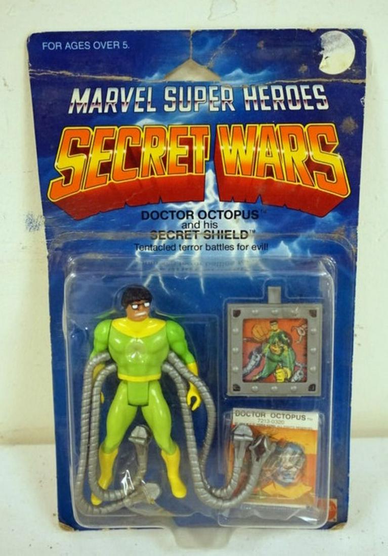 MARVEL SUPER HEROES SECRET WARS DOCTOR OCTOPUS: MARVEL SUPER HEROES SECRET WARS *DOCTOR OCTOPUS AND HIS SECRET SHEILD*, SEALED, MATTEL 1984