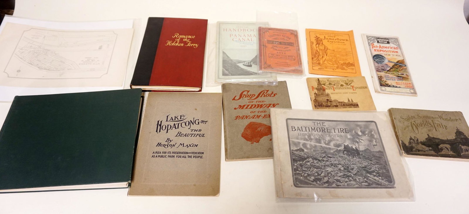 TURN OF THE CENTURY SOUVENIR & HISTORY BOOKS: LOT OF TURN OF THE CENTURY SOUVENIR & HISTORY BOOKS