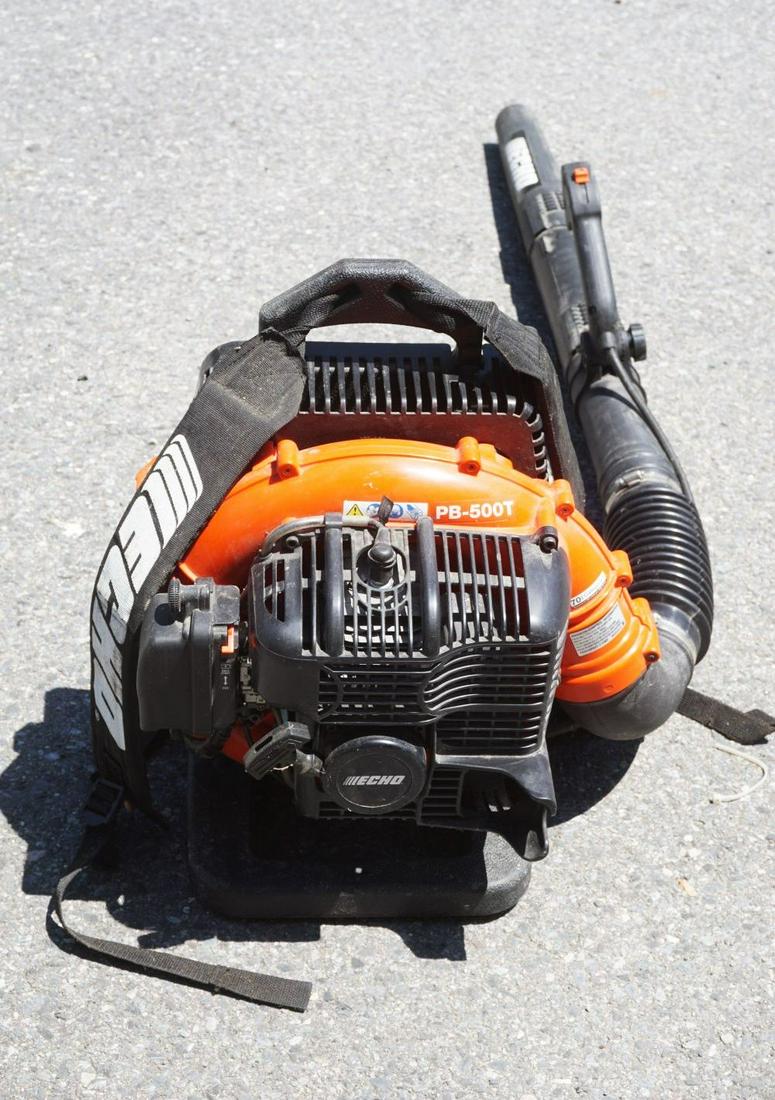 ECHO PB-500T LEAF BLOWER: ECHO PB-500T LEAF BLOWER