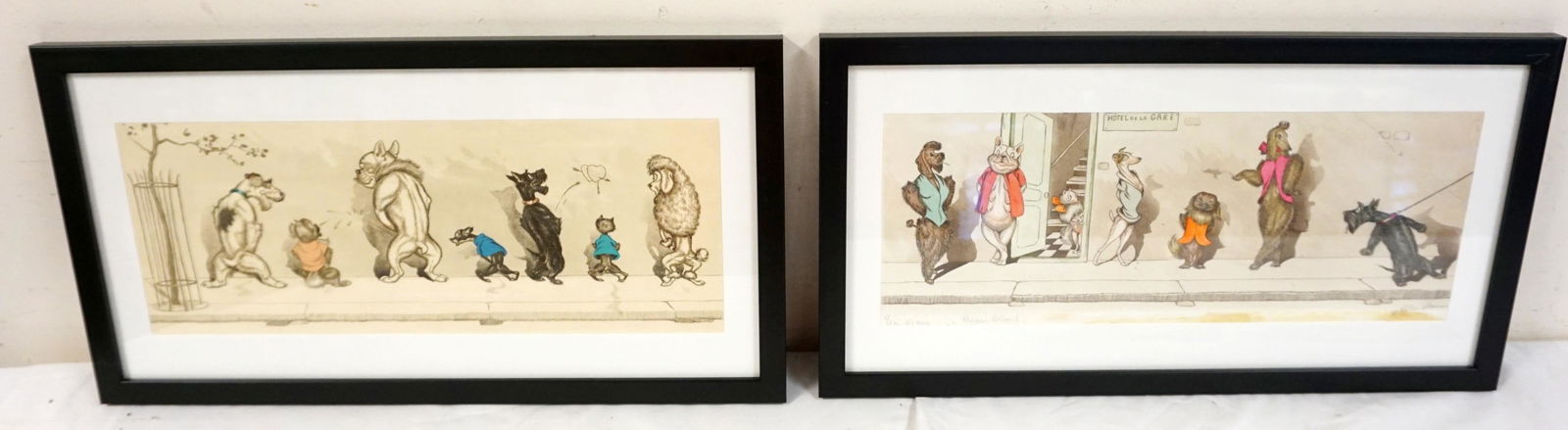 PAIR OF HUMOROUS DOG PRINTS (1 of 3)