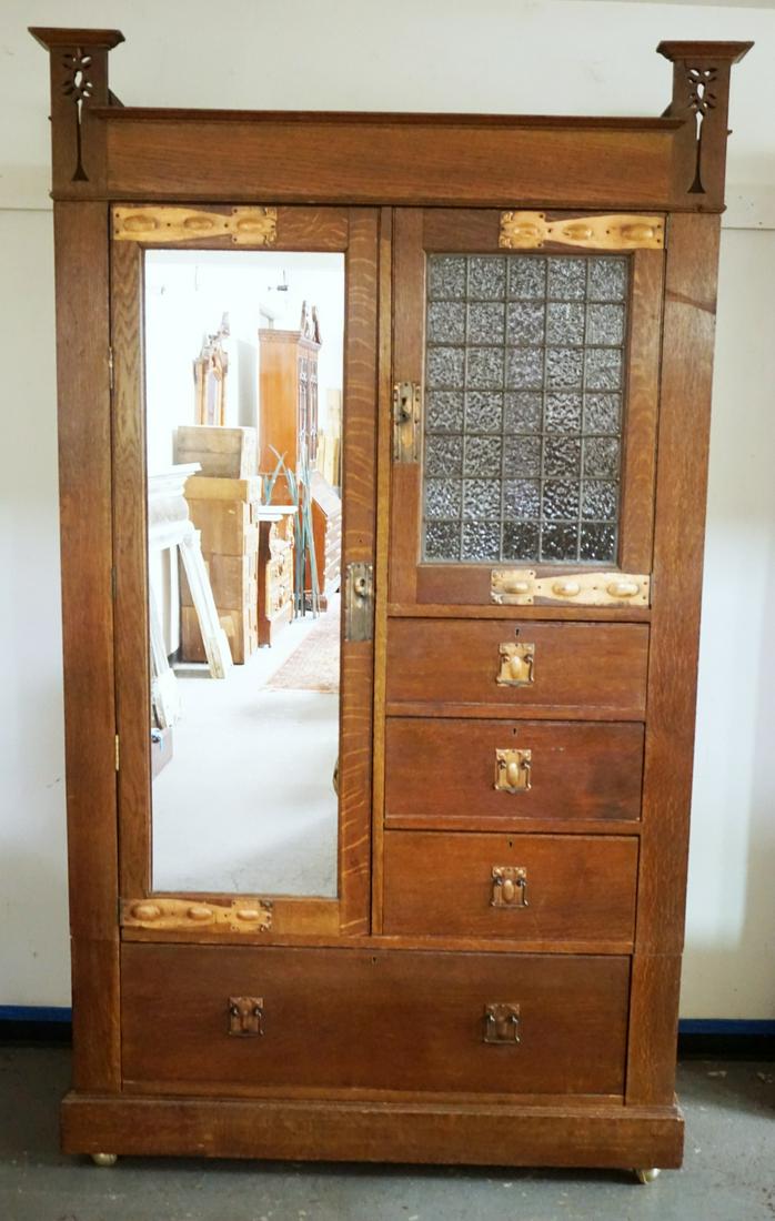 ARTS & CRAFTS STYLE WARDROBE (1 of 4)