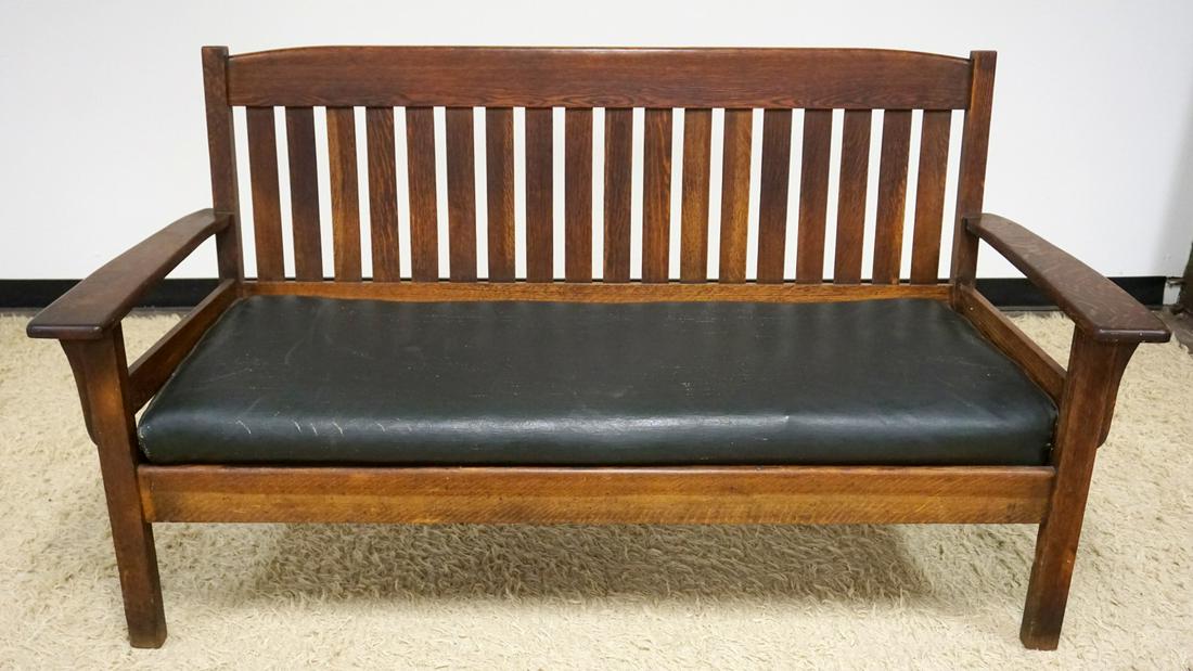 MISSION OAK BENCH (1 of 3)