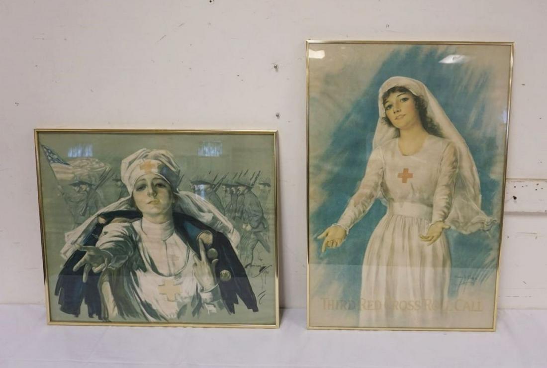 2 FRAMED WWI POSTERS (1 of 3)
