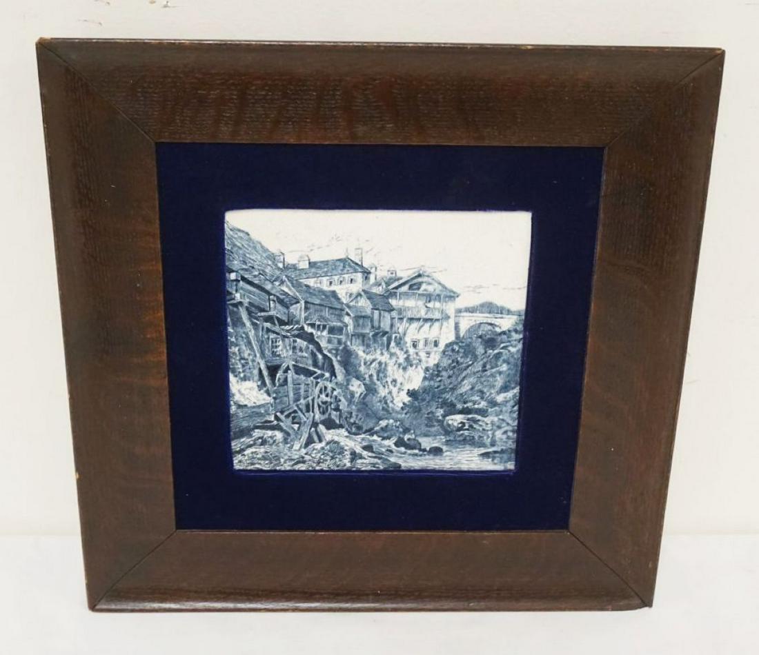 SENIC TILE IN OAK FRAME (1 of 2)