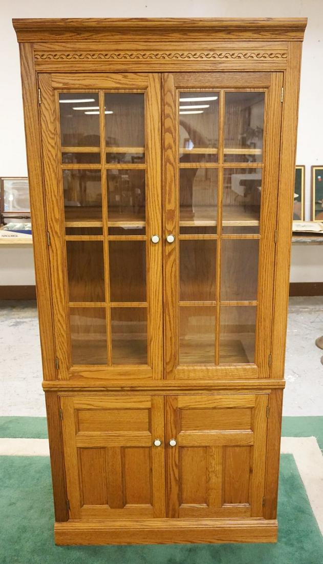 PENNSYLVANIA HOUSE OAK BOOKCASE (1 of 2)