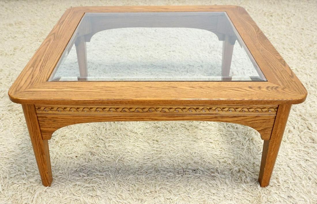 OAK COFFEE TABLE (1 of 2)