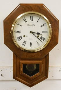 Antique Ansonia School House Style Wall Clock