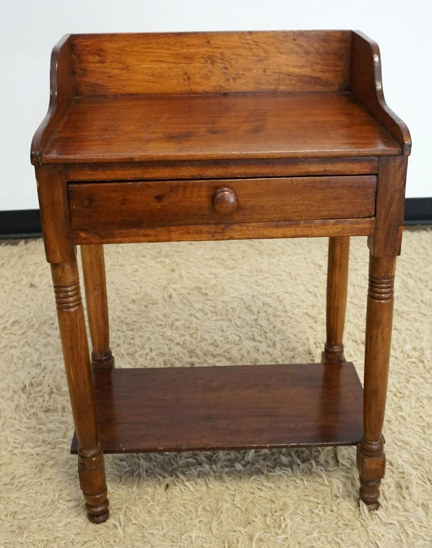 COUNTRY ONE DRAWER WASH BOWL STAND (1 of 3)