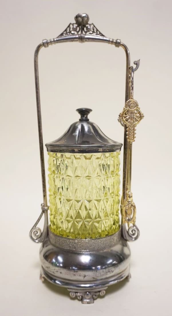 VICTORIAN PICKLE CASTER (1 of 2)